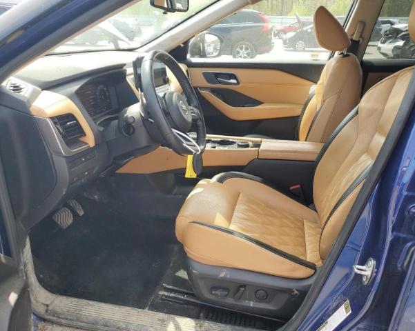  NISSAN ROGUE 2021 Синий