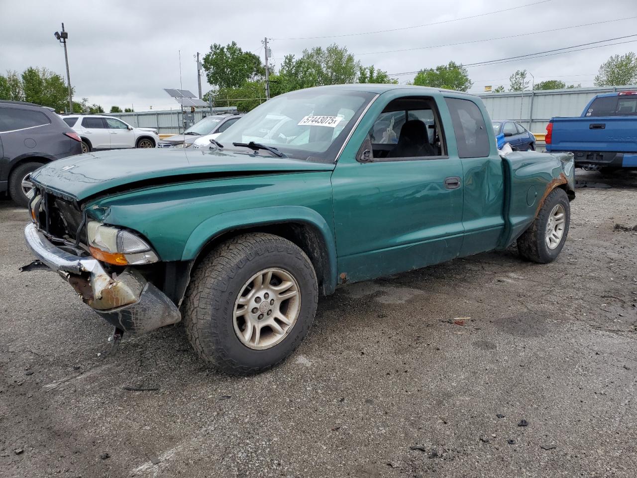 2004 Dodge Dakota Slt продається в Dyer, IN - Rear End