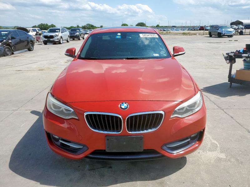  BMW 2 SERIES 2016 Красный