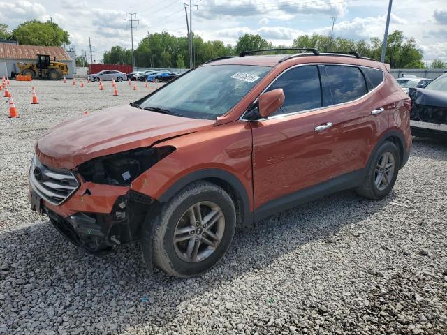  HYUNDAI SANTA FE 2017 Orange