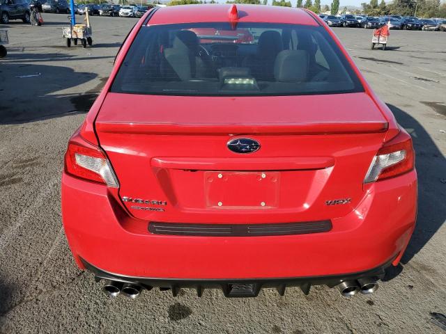  SUBARU WRX 2017 Czerwony