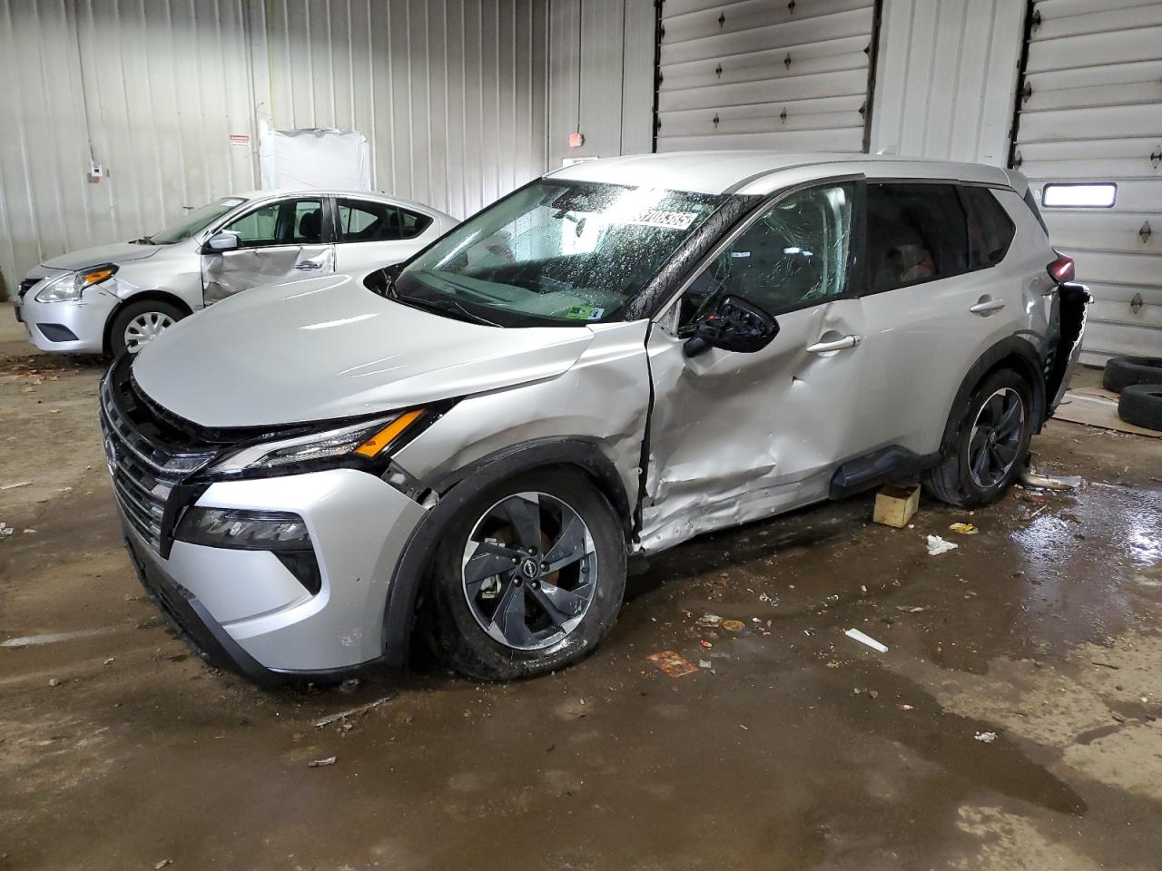 2024 Nissan Rogue Sv იყიდება Franklin-ში, WI - All Over