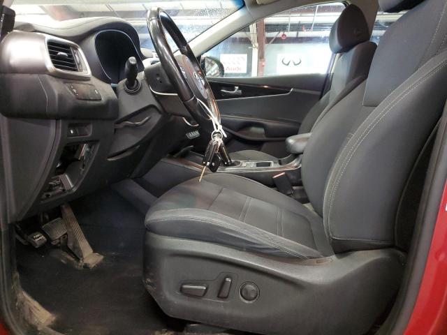  KIA SORENTO 2018 Red