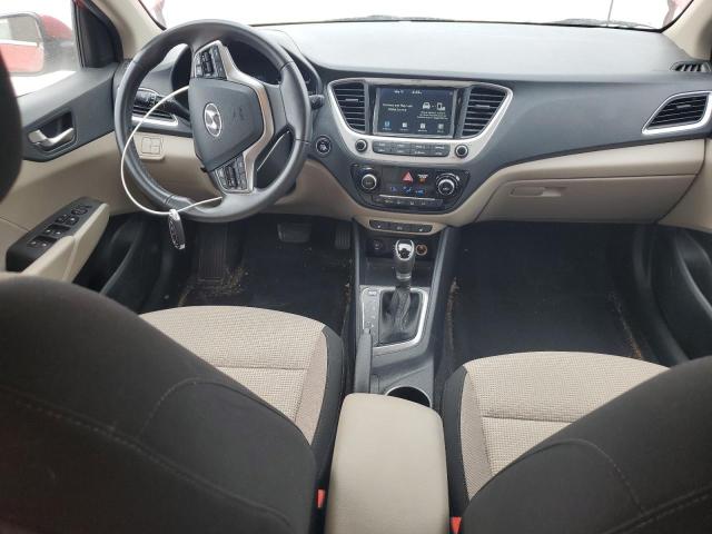  HYUNDAI ACCENT 2022 Red