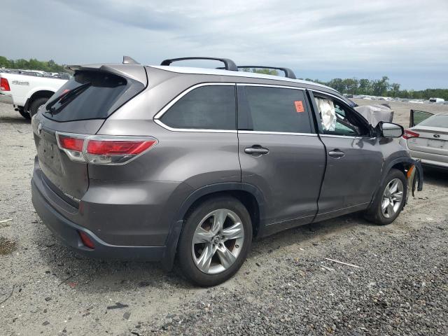 Parquets TOYOTA HIGHLANDER 2016 Szary
