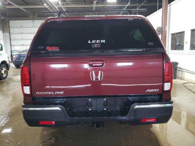 HONDA RIDGELINE 2019 Burgundy