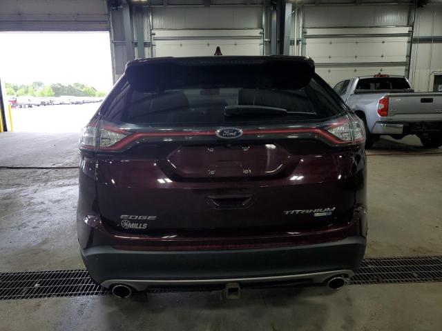  FORD EDGE 2017 Bordowy