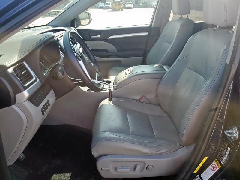  TOYOTA HIGHLANDER 2015 Granatowy