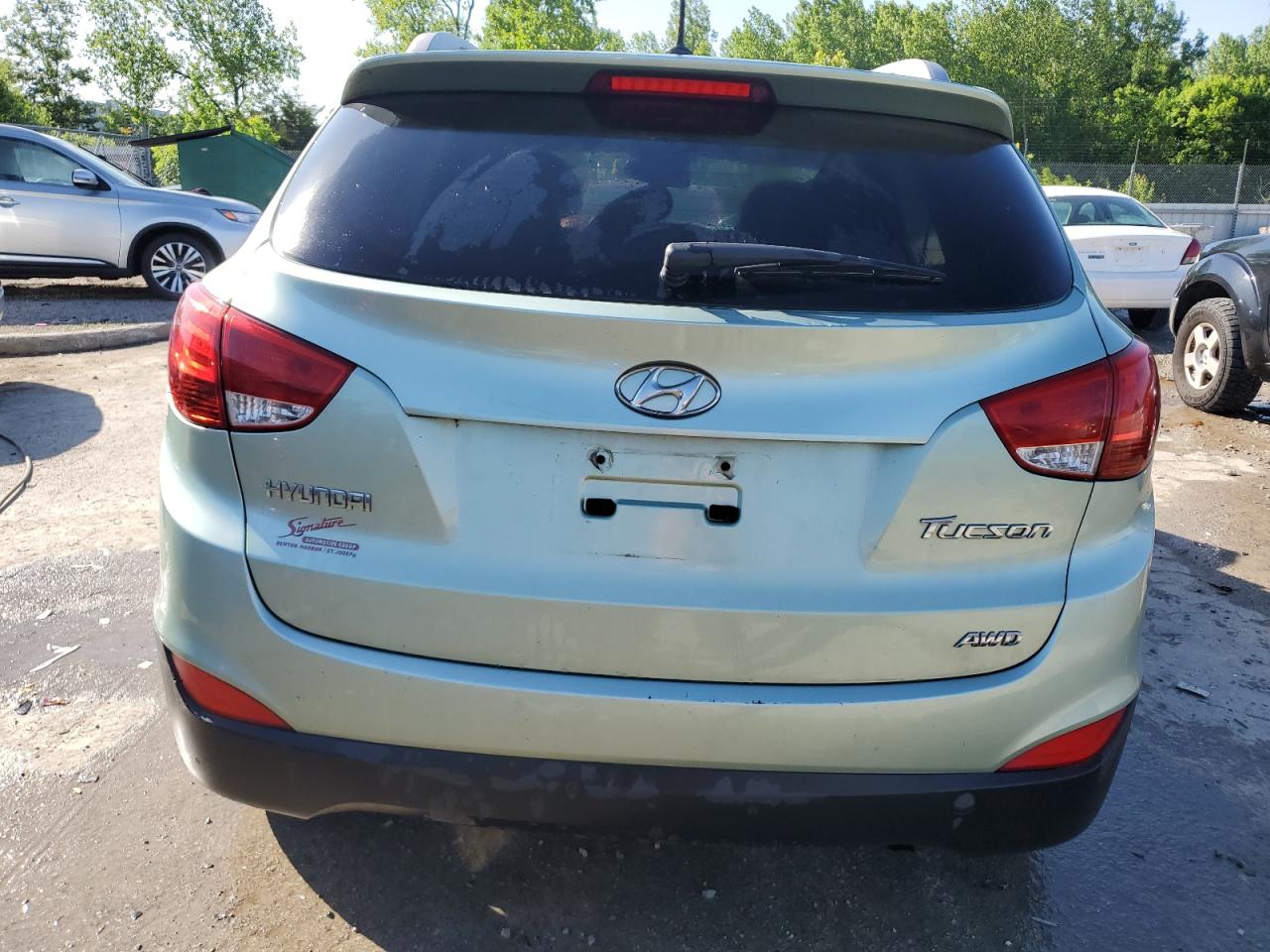 2013 Hyundai Tucson Gls VIN: KM8JUCAC0DU576250 Lot: 57407105