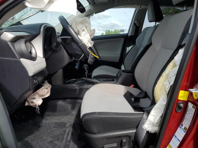  TOYOTA RAV4 2018 Красный