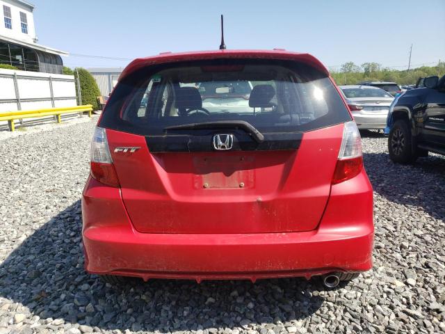  HONDA FIT 2013 Czerwony