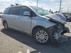 2017 Toyota Sienna Xle en Venta en Rancho Cucamonga, CA - Front End