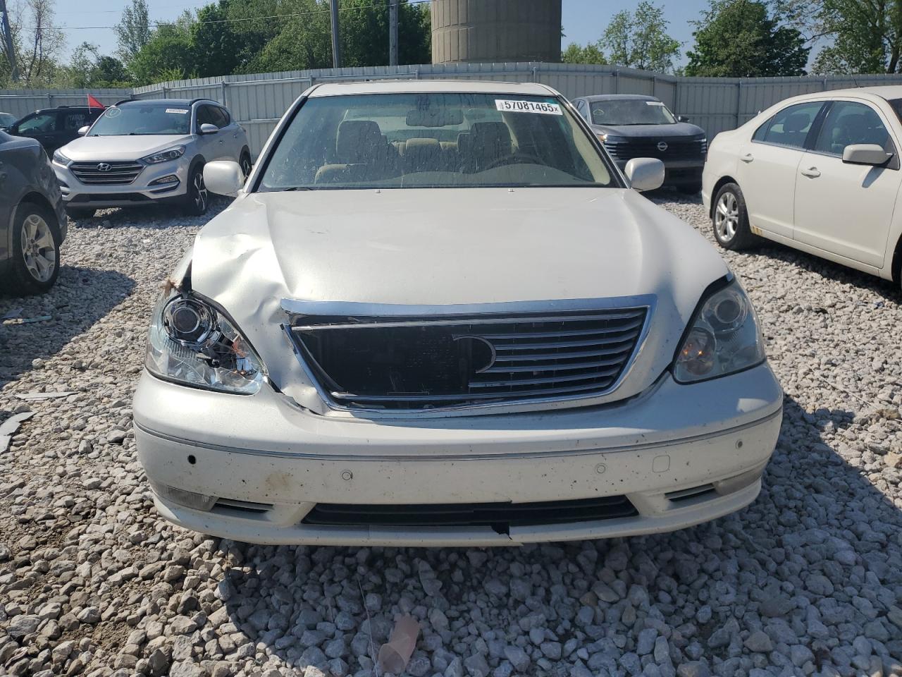 2005 Lexus Ls 430 VIN: JTHBN36F755025624 Lot: 57081465