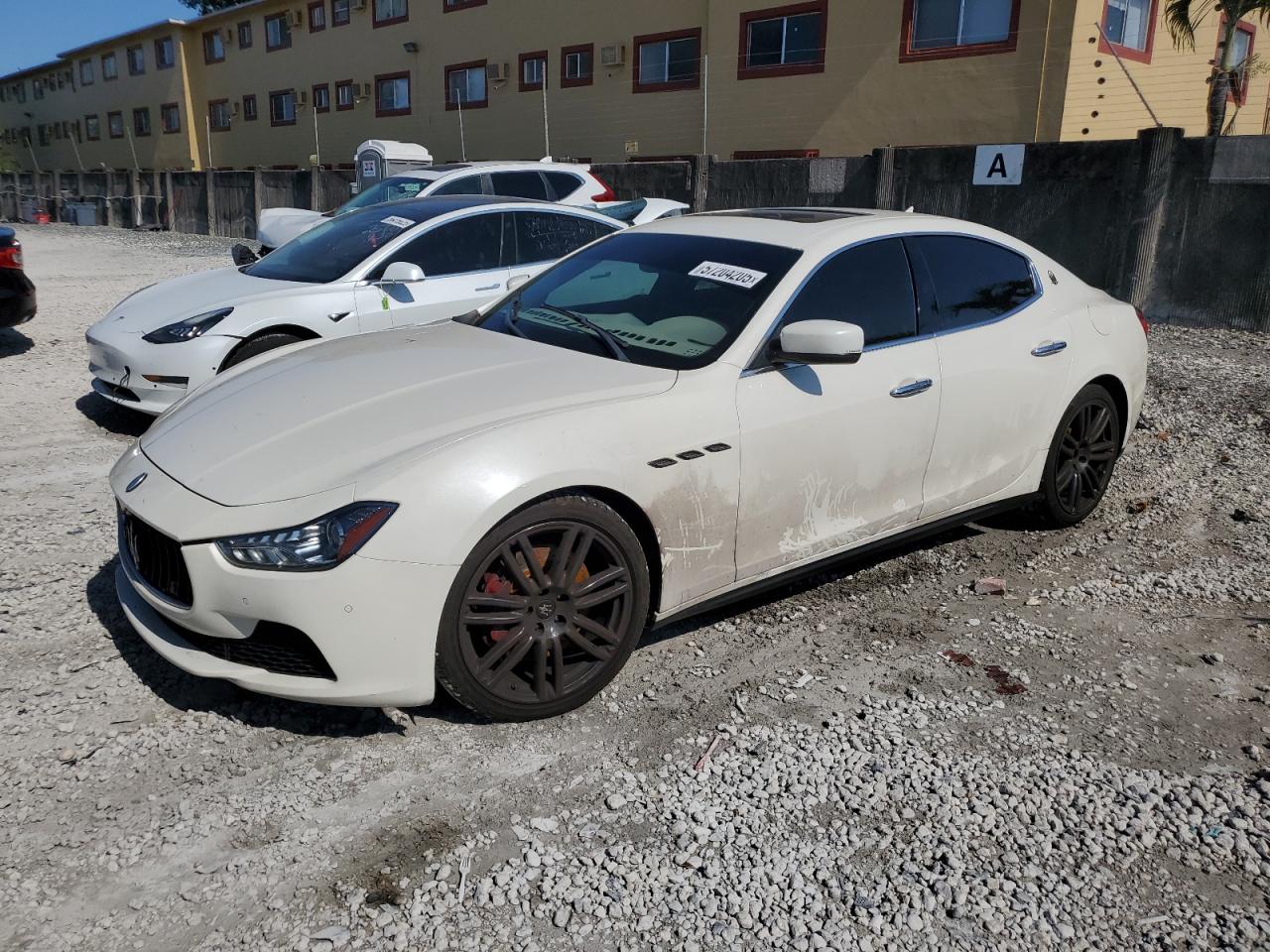 2015 Maserati Ghibli S VIN: ZAM57RTA5F1147830 Lot: 57204205