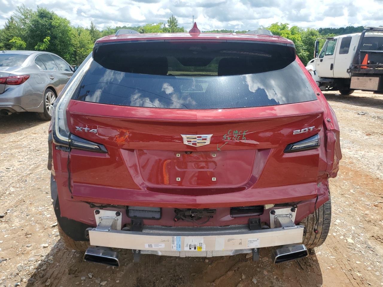2019 Cadillac Xt4 Sport VIN: 1GYFZER47KF123100 Lot: 56642365
