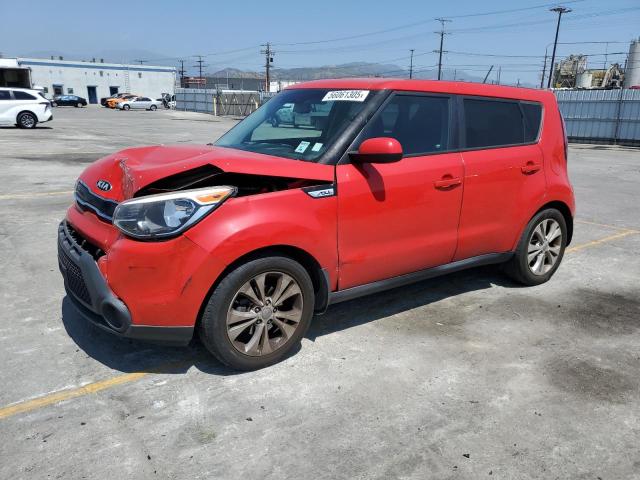  KIA SOUL 2015 Czerwony