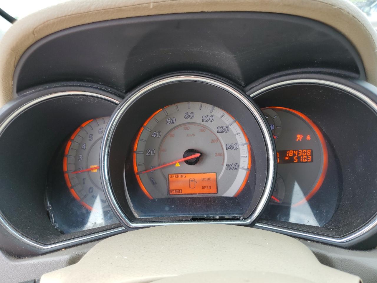 2009 Nissan Murano S VIN: JN8AZ18W29W207190 Lot: 55684275