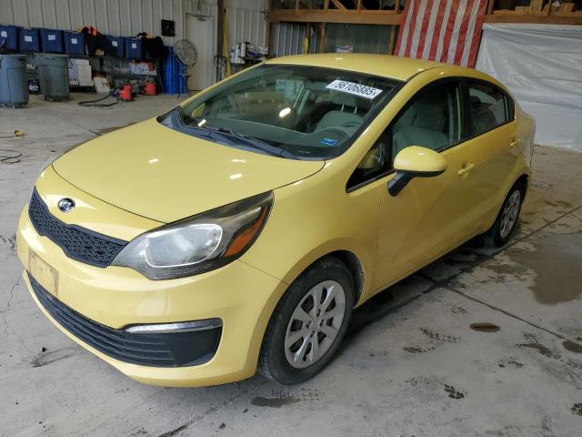  KIA RIO 2016 Żółty