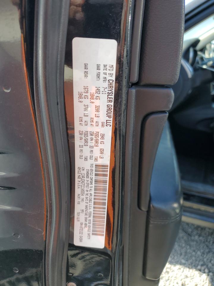2012 Jeep Grand Cherokee Laredo VIN: 1C4RJEAG7CC105554 Lot: 57079935