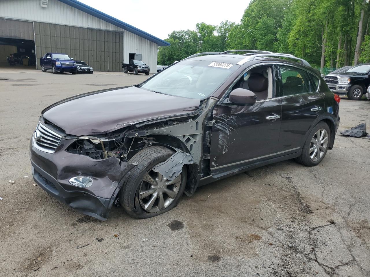 2010 Infiniti Ex35 Base на продаже в East Granby, CT - Front End