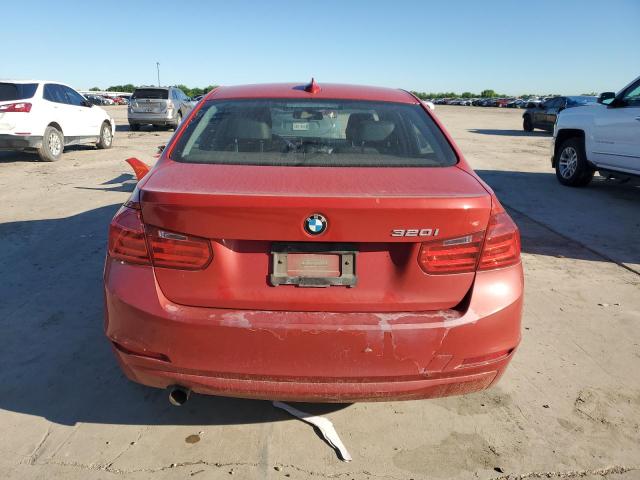 BMW 3 SERIES 2015 Czerwony