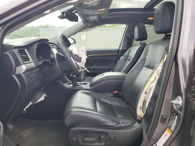  TOYOTA HIGHLANDER 2016 Сірий