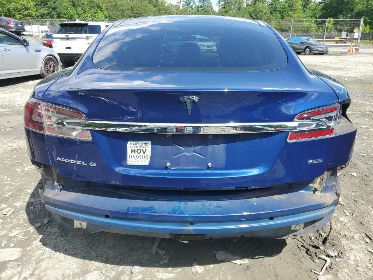 2016 Tesla Model S VIN: 5YJSA1E2XGF168455 Lot: 55852945