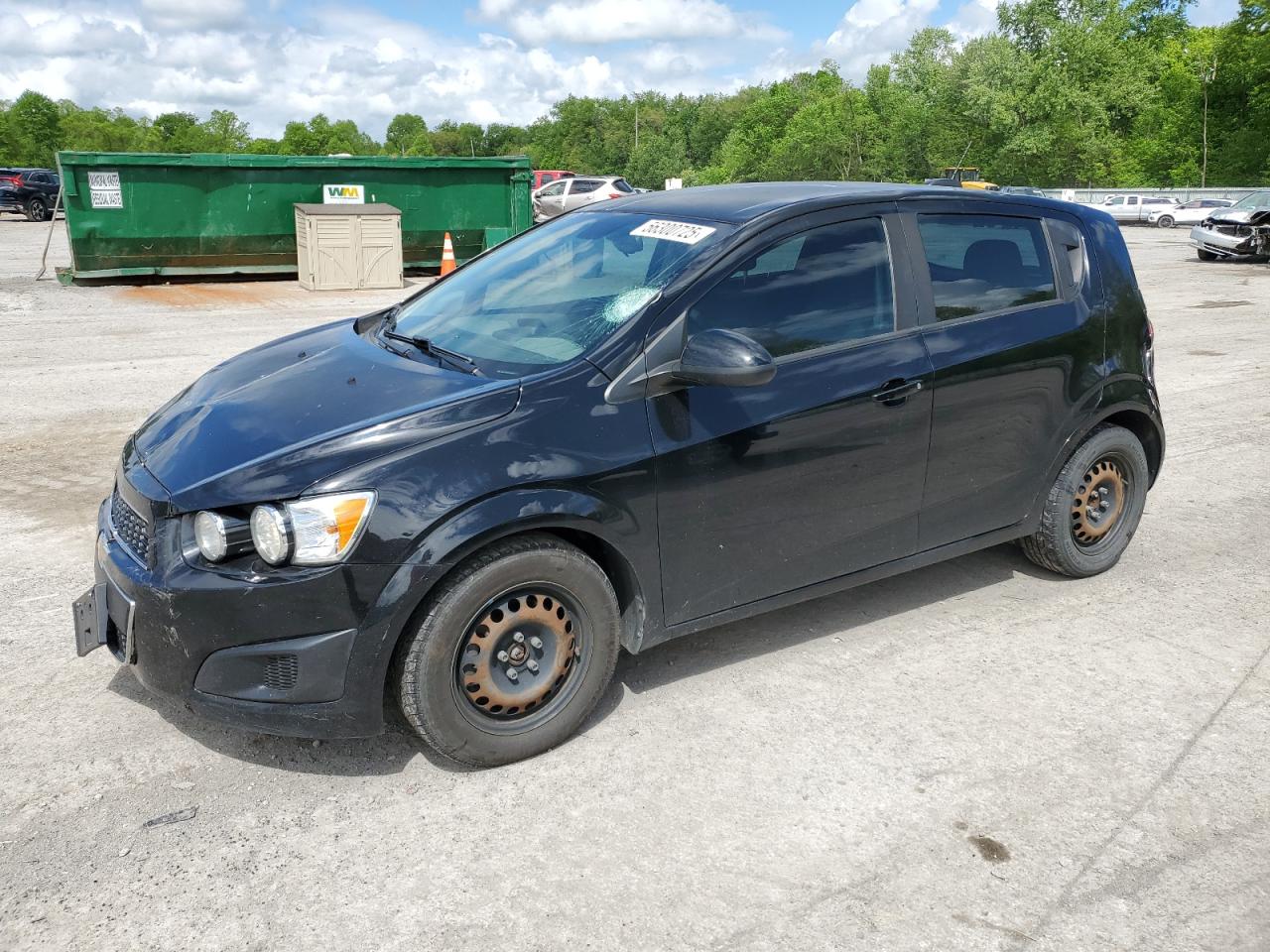 2016 Chevrolet Sonic Ls en Venta en Ellwood City, PA - Front End