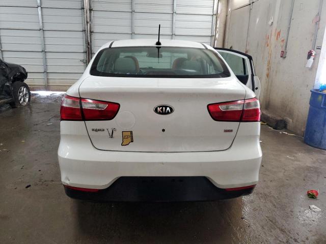  KIA RIO 2016 White
