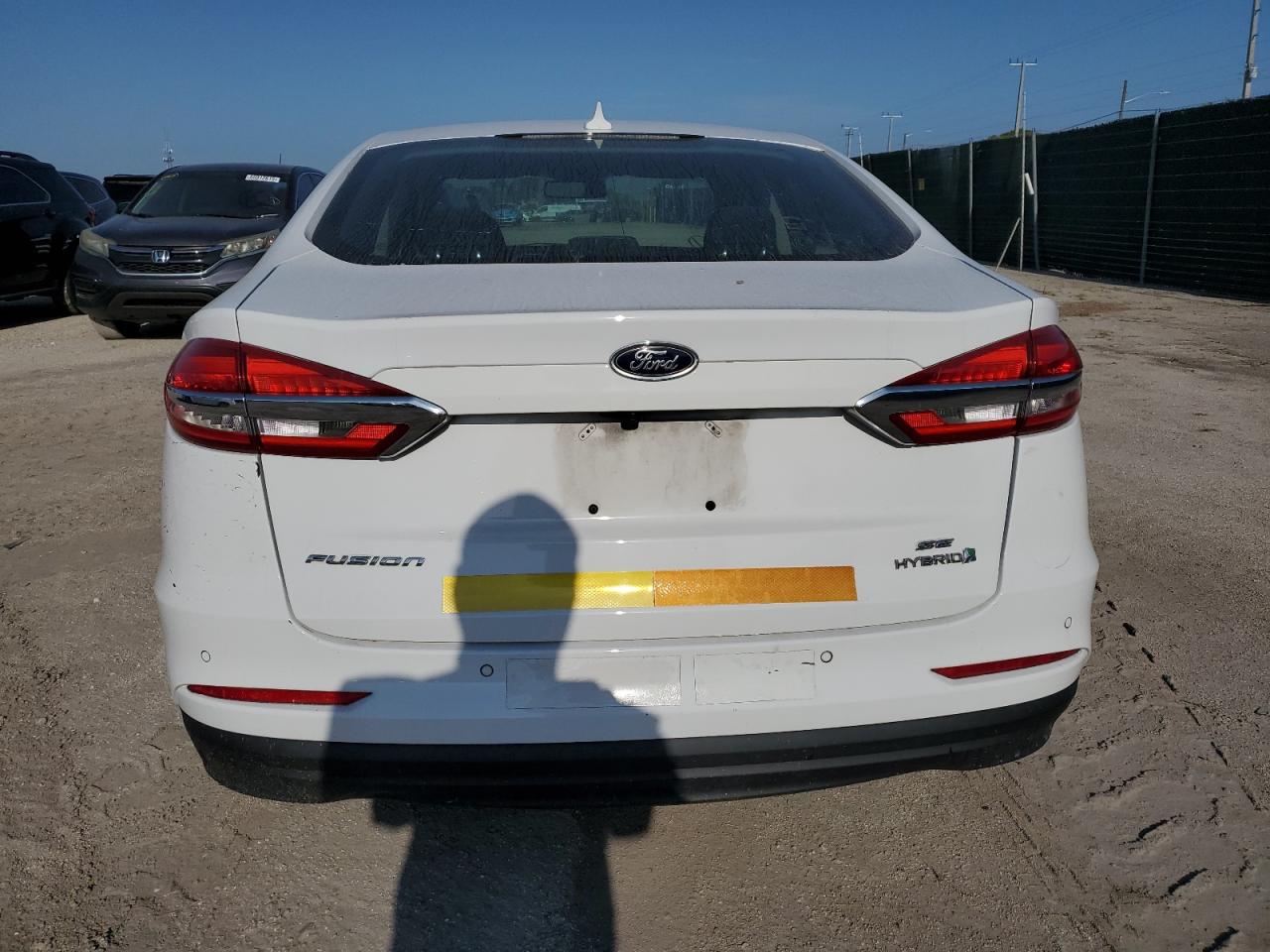 2019 Ford Fusion Se VIN: 3FA6P0LU4KR124818 Lot: 54027755