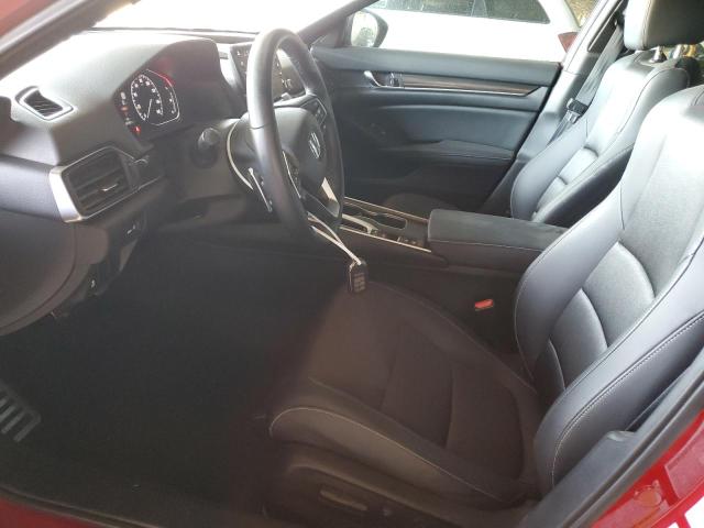  HONDA ACCORD 2022 Red