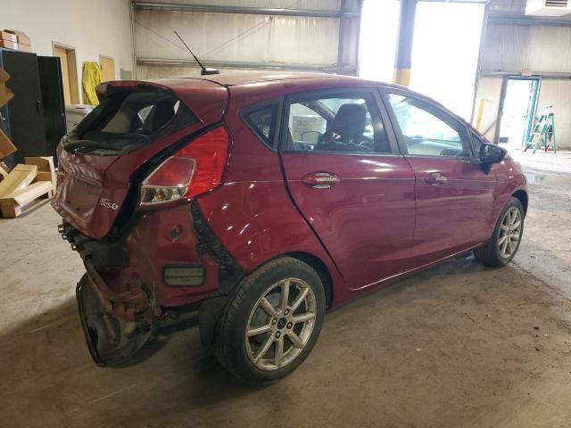  FORD FIESTA 2016 Czerwony
