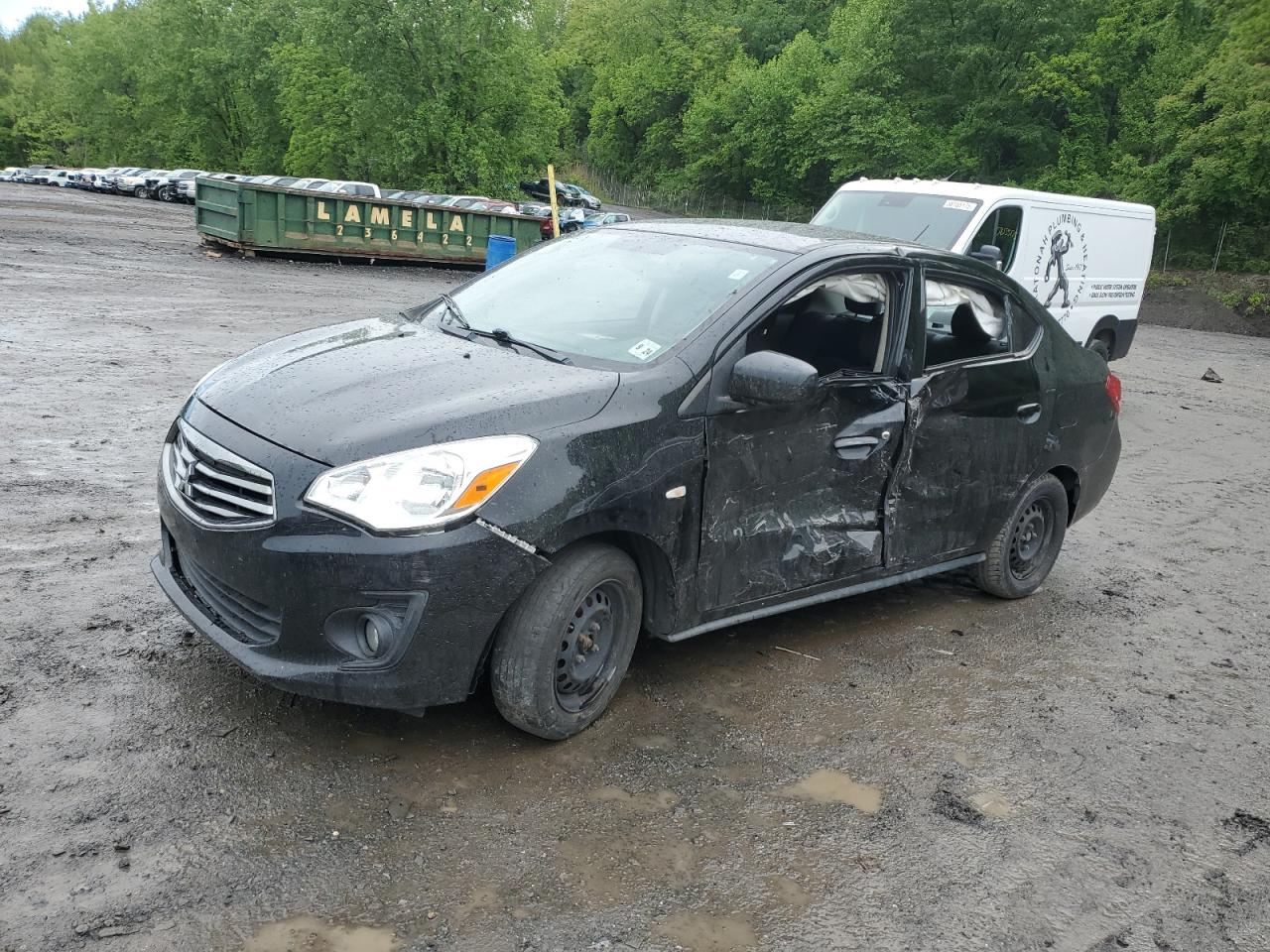 2019 Mitsubishi Mirage G4 Es de vânzare în Marlboro, NY - Side