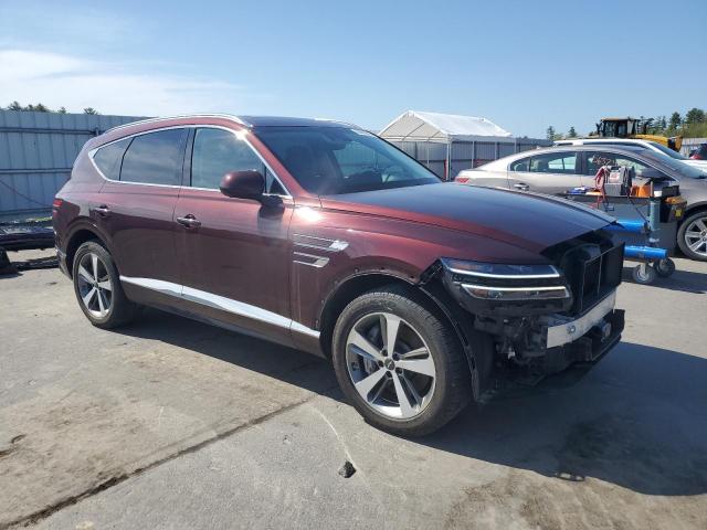  GENESIS GV80 2021 Burgundy