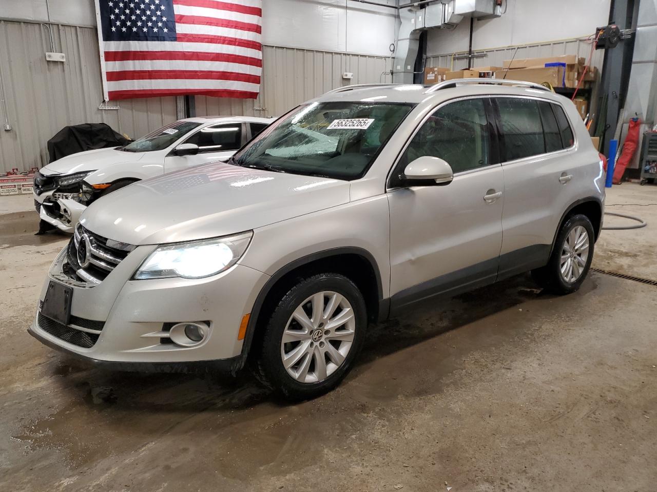 2009 Volkswagen Tiguan S للبيع في Casper، WY - Front End