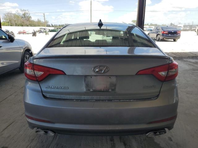  HYUNDAI SONATA 2016 Сріблястий