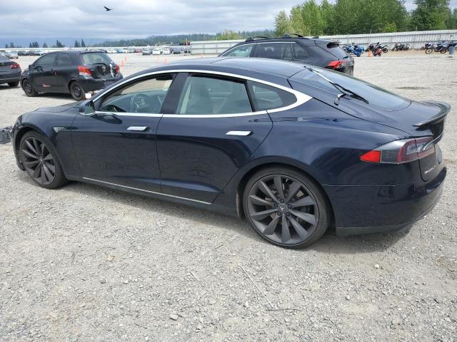  TESLA MODEL S 2012 Blue