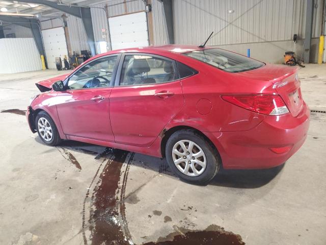  HYUNDAI ACCENT 2013 Red