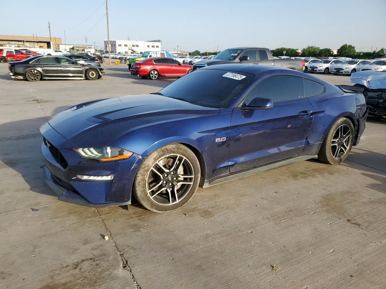 2020 Ford Mustang Gt zu verkaufen in Grand Prairie, TX - Rear End