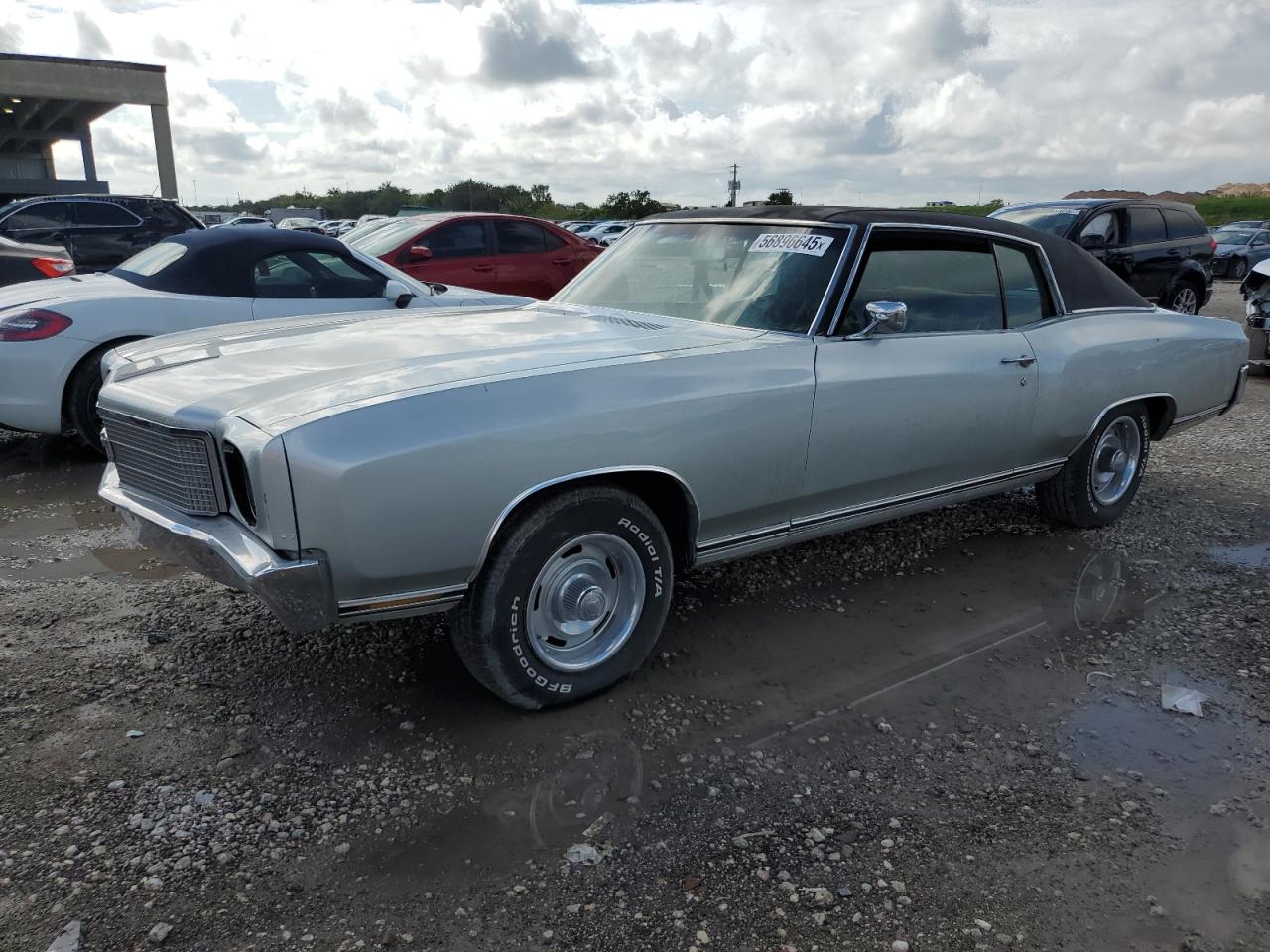 1970 Chevrolet Montecarlo за продажба в West Palm Beach, FL - Stripped