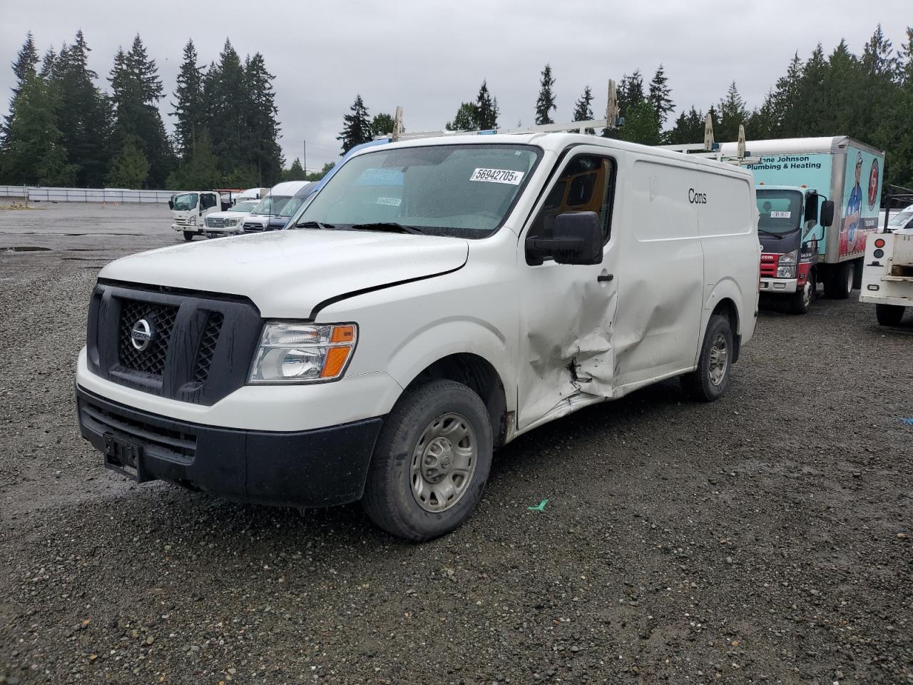 2016 Nissan Nv 1500 S VIN: 1N6BF0KY0GN801953 Lot: 56942705