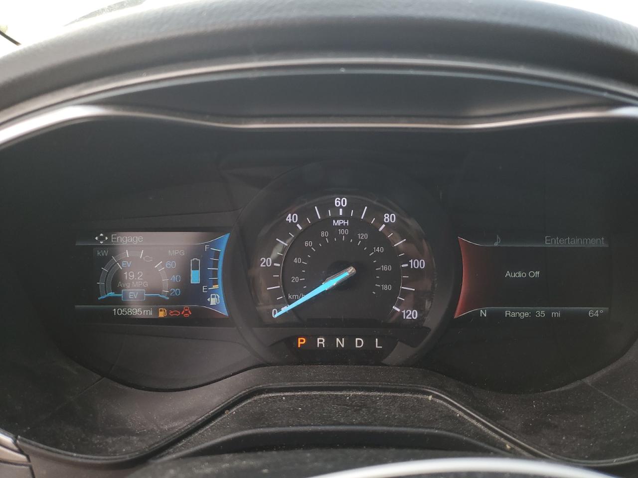 2019 Ford Fusion Se VIN: 3FA6P0LU1KR124811 Lot: 54041995