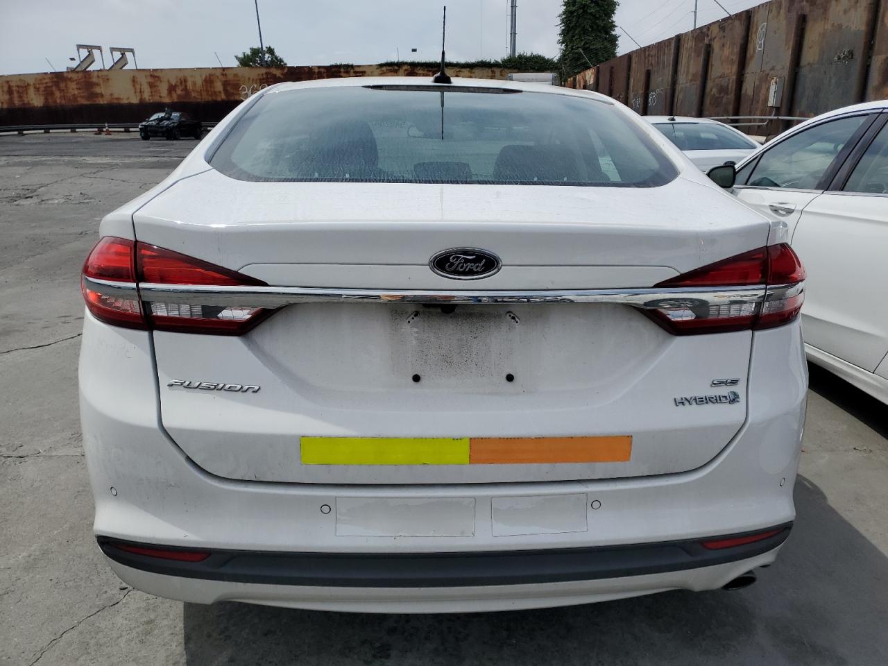 2018 Ford Fusion Se Hybrid VIN: 3FA6P0LU0JR171715 Lot: 54025425