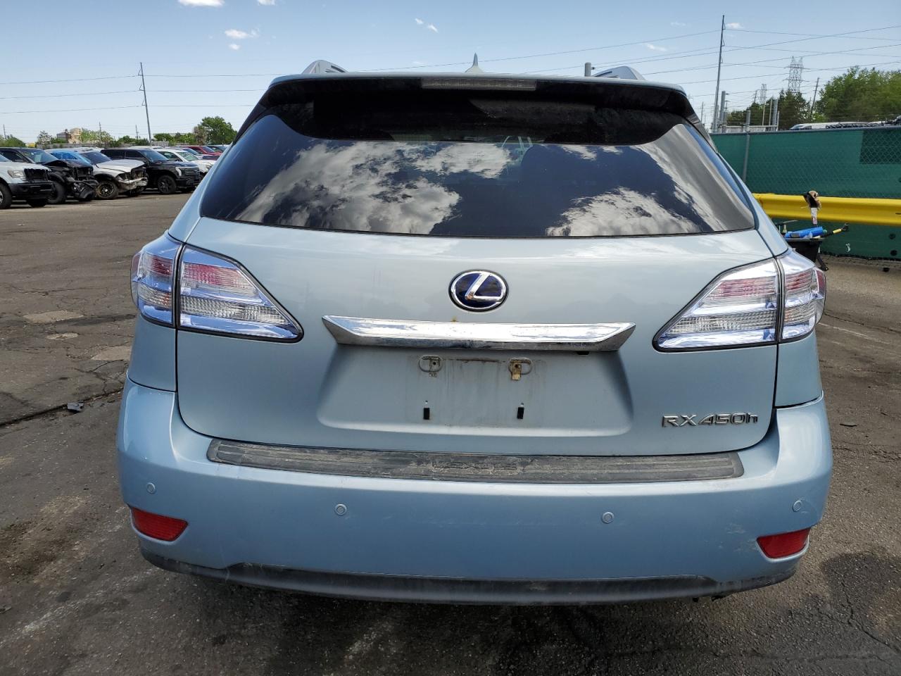 2011 Lexus Rx 450H VIN: JTJBC1BAXB2033040 Lot: 56920005