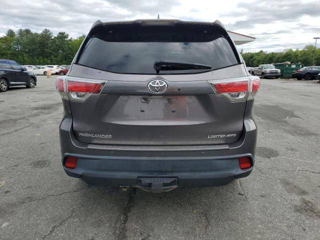  TOYOTA HIGHLANDER 2016 Сірий