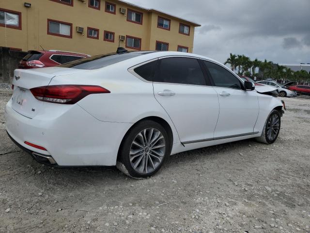  GENESIS G80 2017 White