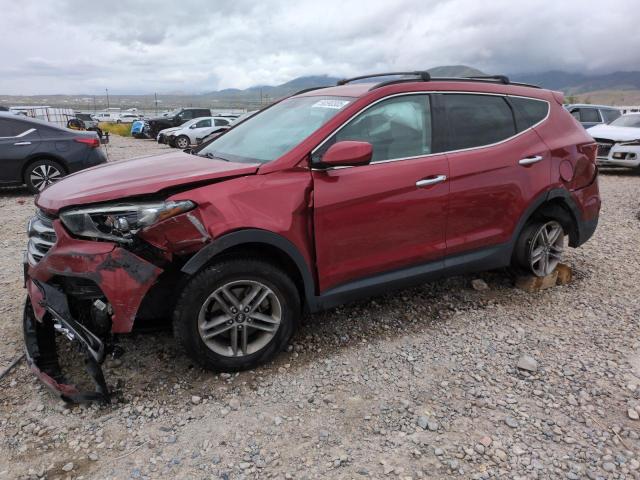  HYUNDAI SANTA FE 2017 Czerwony