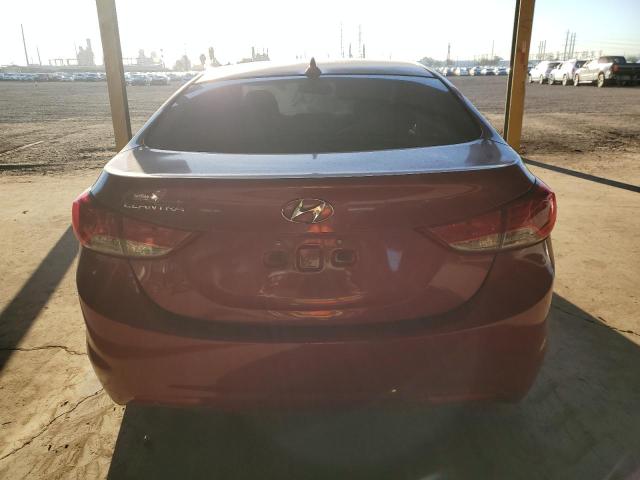  HYUNDAI ELANTRA 2013 Czerwony