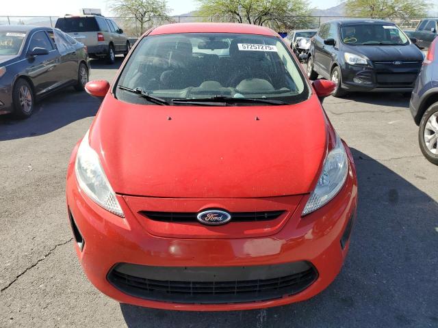  FORD FIESTA 2013 Червоний