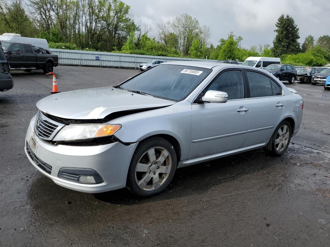 2009 Kia Optima Lx for Sale in Portland, OR - Front End